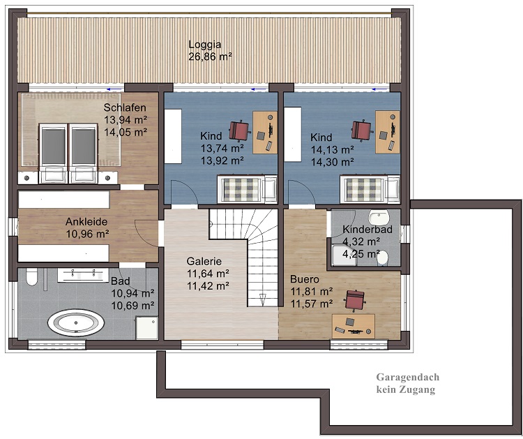 Bauhaus_240_Obergeschoss