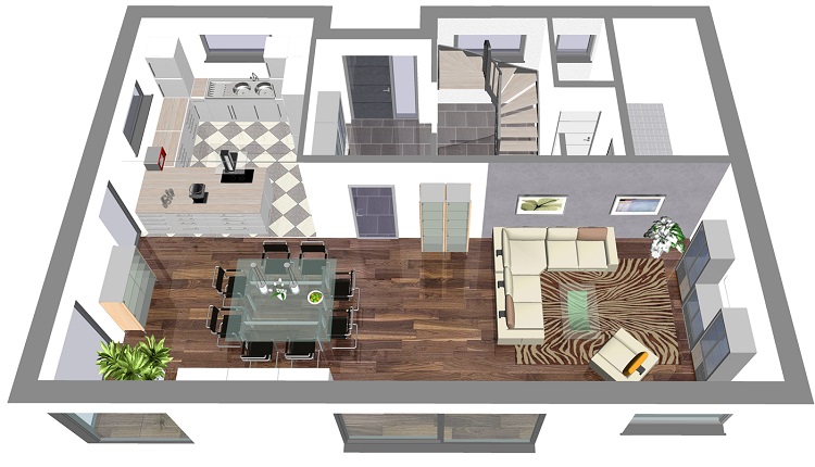 Cube_186_Erdgeschoss_3D