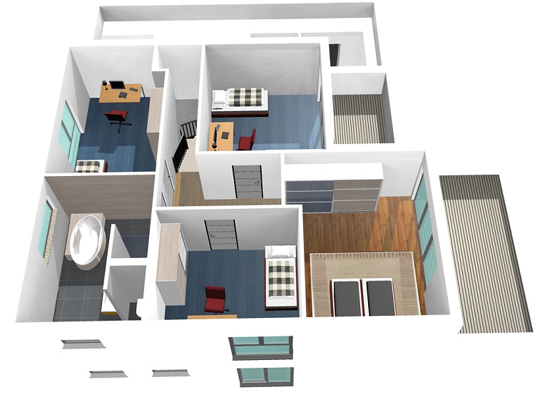 Cube_225_Obergeschoss-3D