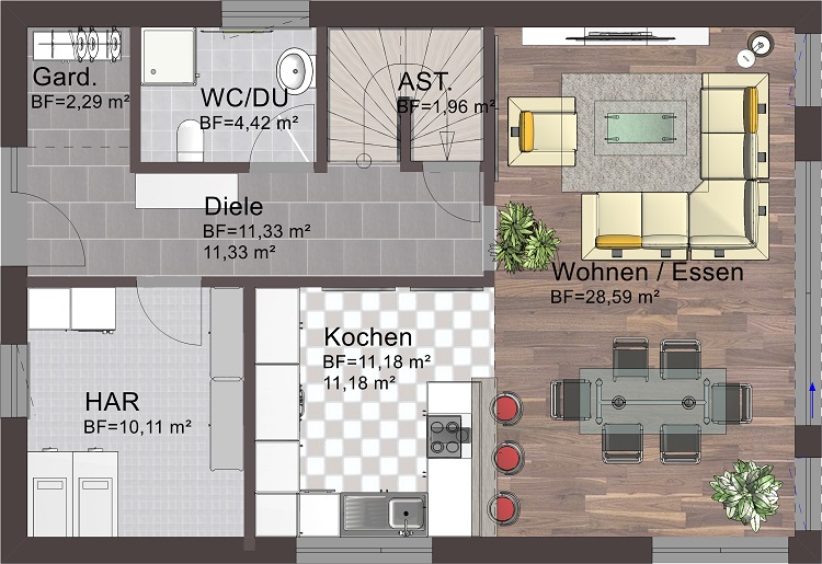 EFH 136 - 22 - V Erdgeschoss