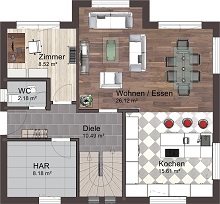 EFH 136 - 35 - 150 Erdgeschoss_k