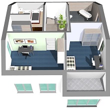 EFH 141 - 35 - 125 Dachgeschoss - 3D_k