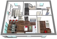 EFH 156 - 32 - 150 Erdgeschoss-3D-K