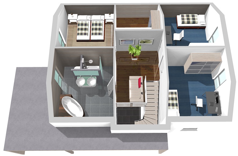 EFH_143_-_35_-_150_-_3D_Obergeschoss