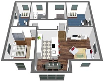 G - 220 Stadtvilla 3D OG_k