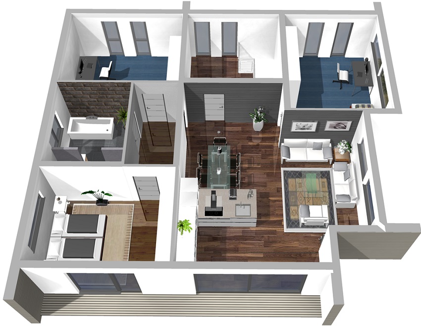 G 254 Cubus Obergeschoss_3D
