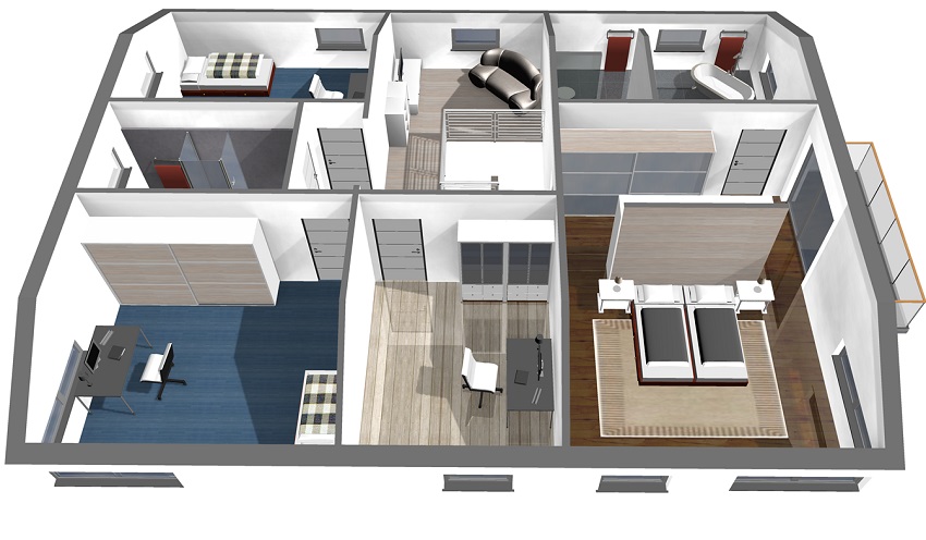 G 271-28-160 Obergeschoss_3D