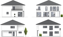 Lugano Grundriss - Ansichten_k