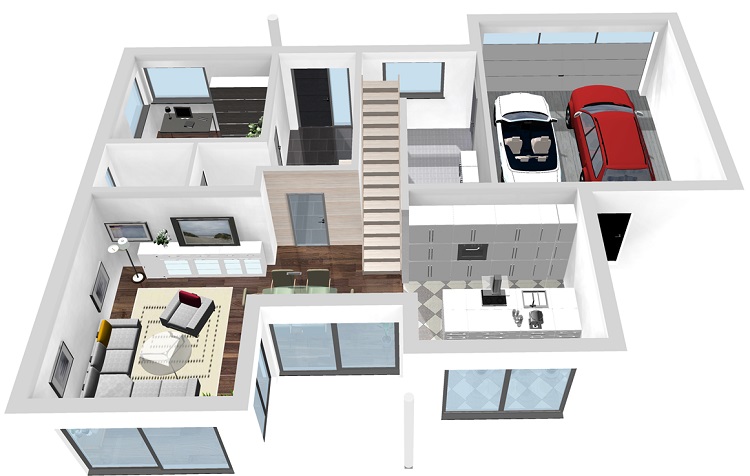 Neapel Erdgeschoss 3D-2
