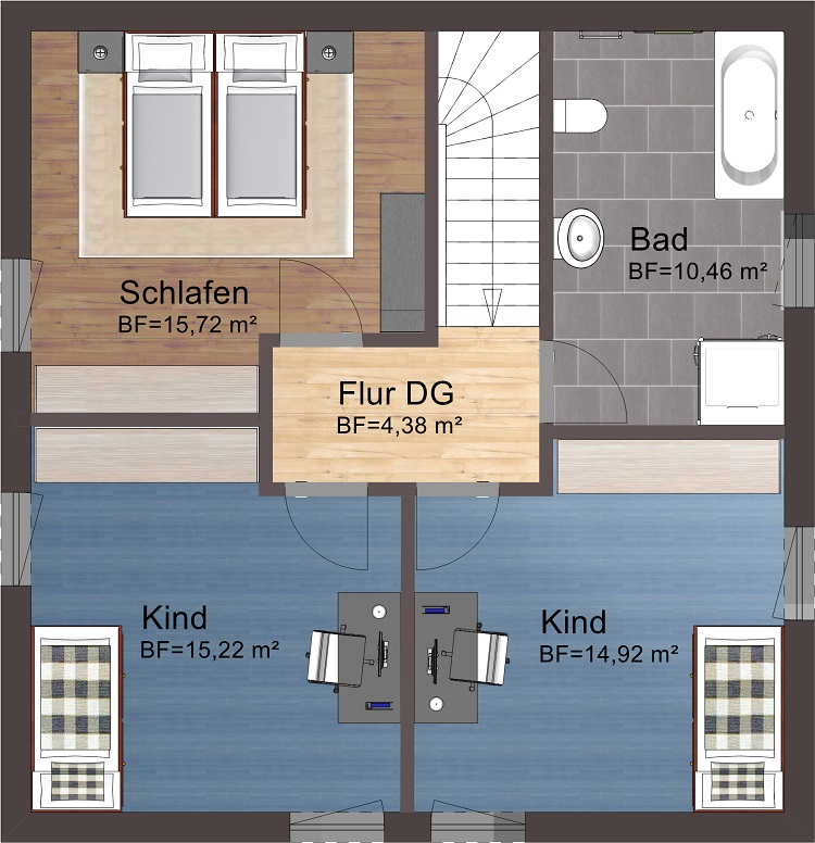 Neckargerach - E 126 Dadchgeschoss