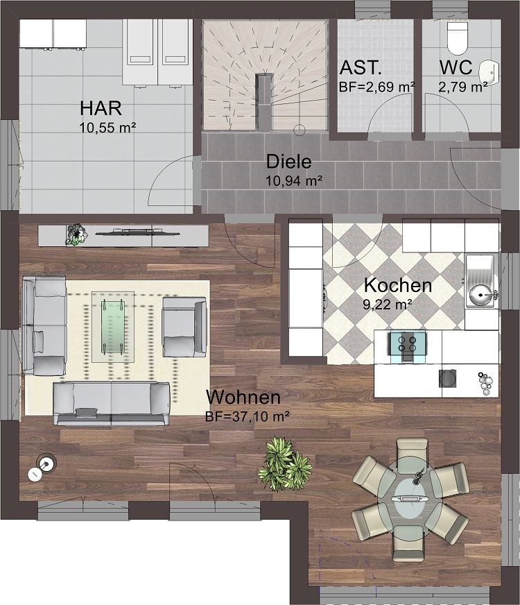Rottweil_-_E_141_Erdgeschoss
