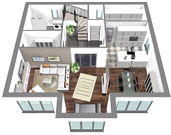 Tegernsee Erdgeschoss - 3D_k